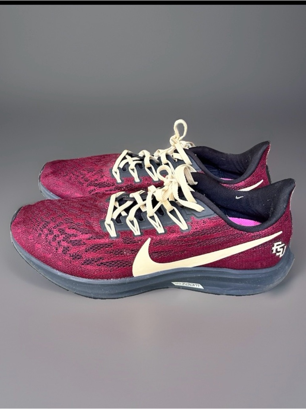Nike Zoom Pegasus 36 Shoes Florida State Seminoles Training Sneaker~9.5